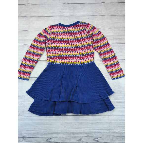 6 Hanna Andersson Family Brights Sweater Dress - Picture 4 of 6